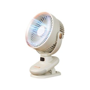360° Rotating Desktop Fan with Display