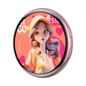 1.7-inch AI Electronic Badge with Lanyard