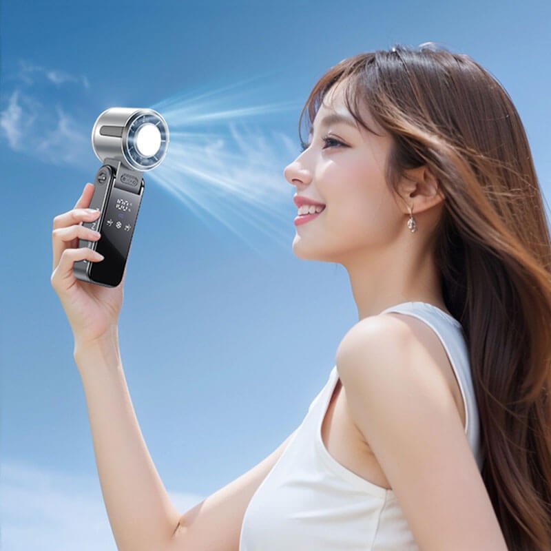 High Speed Turbo Ice Cooling Fan with Display - Image 5