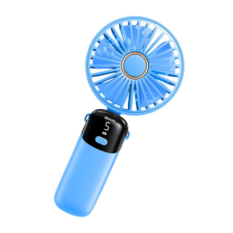 Portable Foldable Fan with Display - Image 3