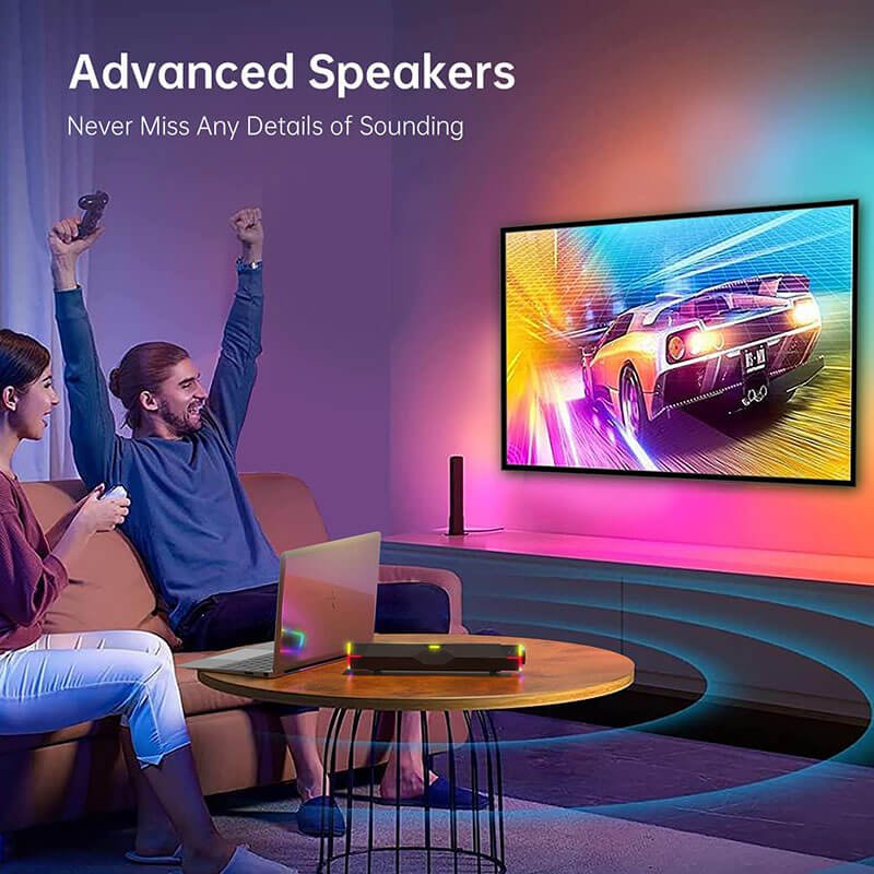 RGB Light Gaming Soundbar Speaker - Image 9