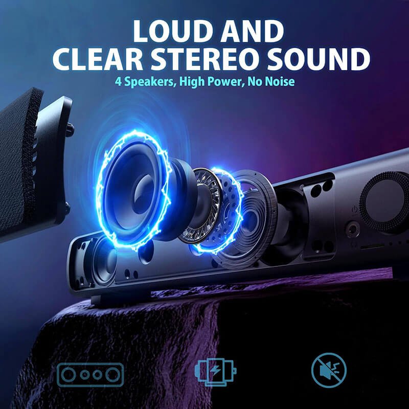 Gaming Bluetooth Speaker Manufacturer With 7 Color Lights - Image 4