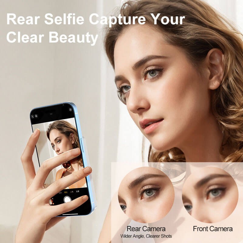 Portable Magnetic Selfie Screen Monitor for iPhone & Android Phones with Wireless Control - Image 8