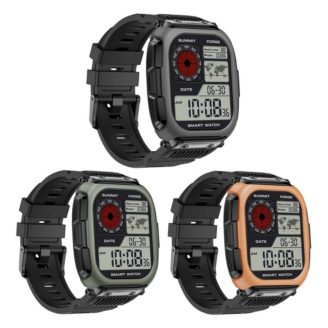 Outdoor GPS Smart Watch – Cycling, Hiking & Fitness Watch with AMOLED Display